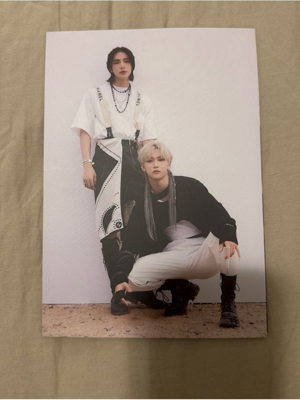 SKZ NO EASY MINI ALBUM POSTER (FELIX X HYUNJIN)